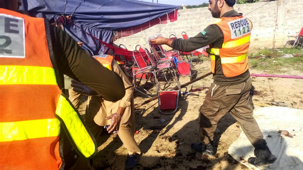 إدانة يمنية لهجوم على تجمع لحزب جمعية علماء الاسلام في باكستان