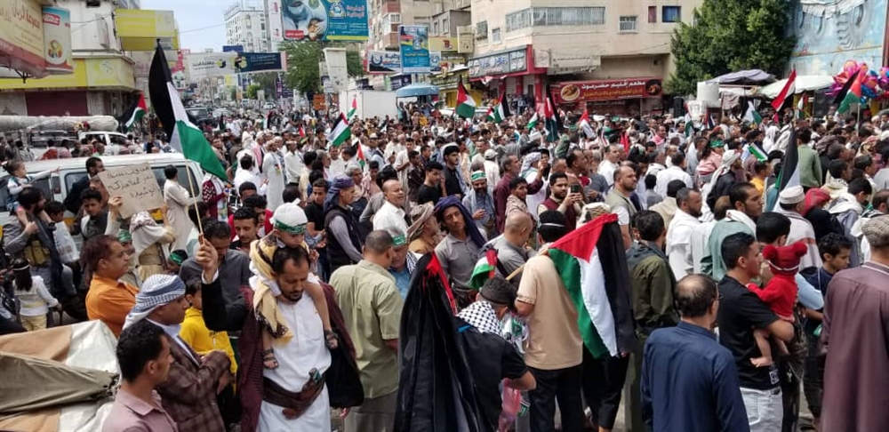 أحزاب ونقابات تعز تدعو لمسيرة حاشدة دعما للشعب الفلسطيني