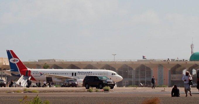  بريطانيا تعلق حول إعادة تشغيل مطار عدن