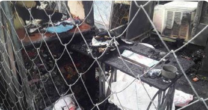 وفاة 7 نازحين في حريق بمخيم للمهجرين بمأرب