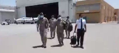 طائرة إخلاء طبي سعودية إلى حضرموت لنقل توأم سيامي " فيديو"