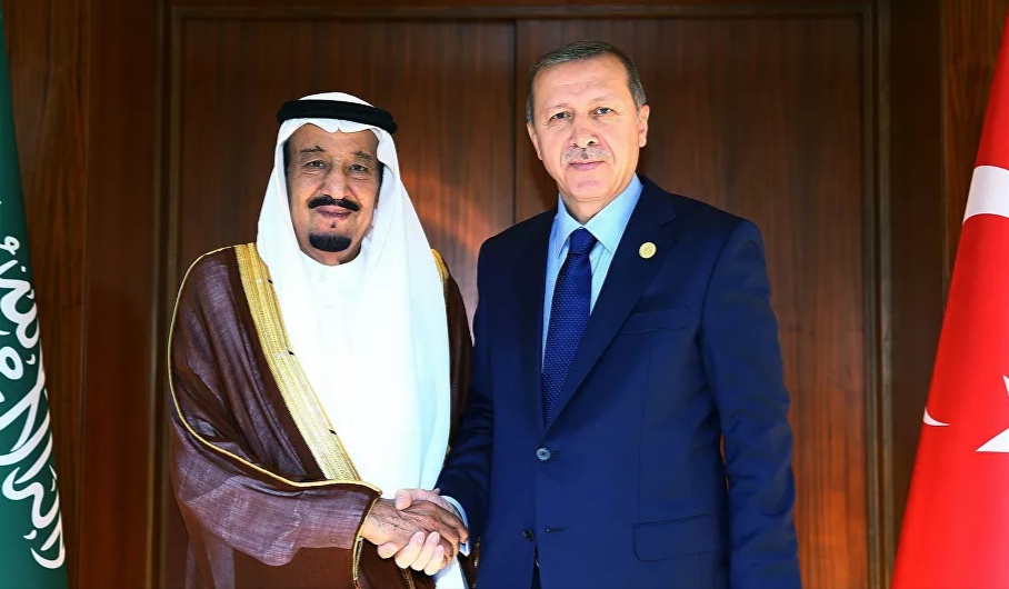 بيان تركي يكشف تفاصيل الاتصال الهاتفي بين الملك سلمان والرئيس أردوغان