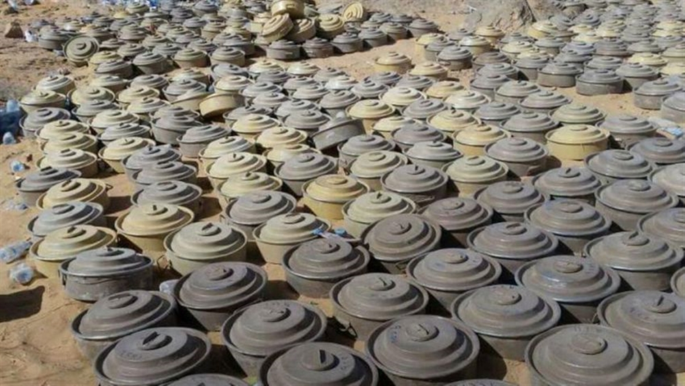 نزع أكثر من 1100 لغم للمليشيا خلال أسبوع