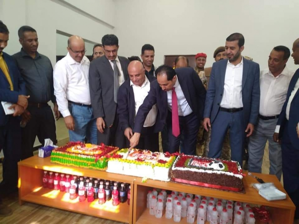 أول نشاط للوزير البكري في عدن