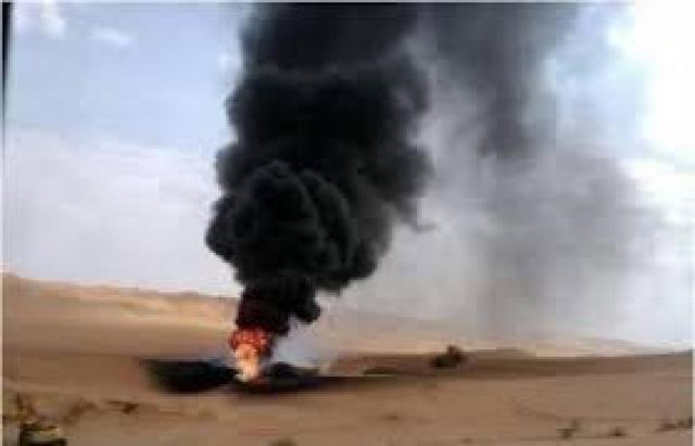  الثالث منذ تسلم المحافظ الجديد.. مجهولون يفجِّرون أنبوباً لنقل النفط الخام في شبوة