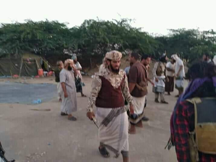 قيادي سلفي من أبين يقود المعارك ضد الحوثيين في الجوبة