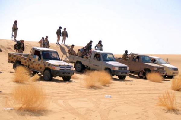 قوات مشتركة تصد هجوماً لمليشيا الحوثي في شبوة