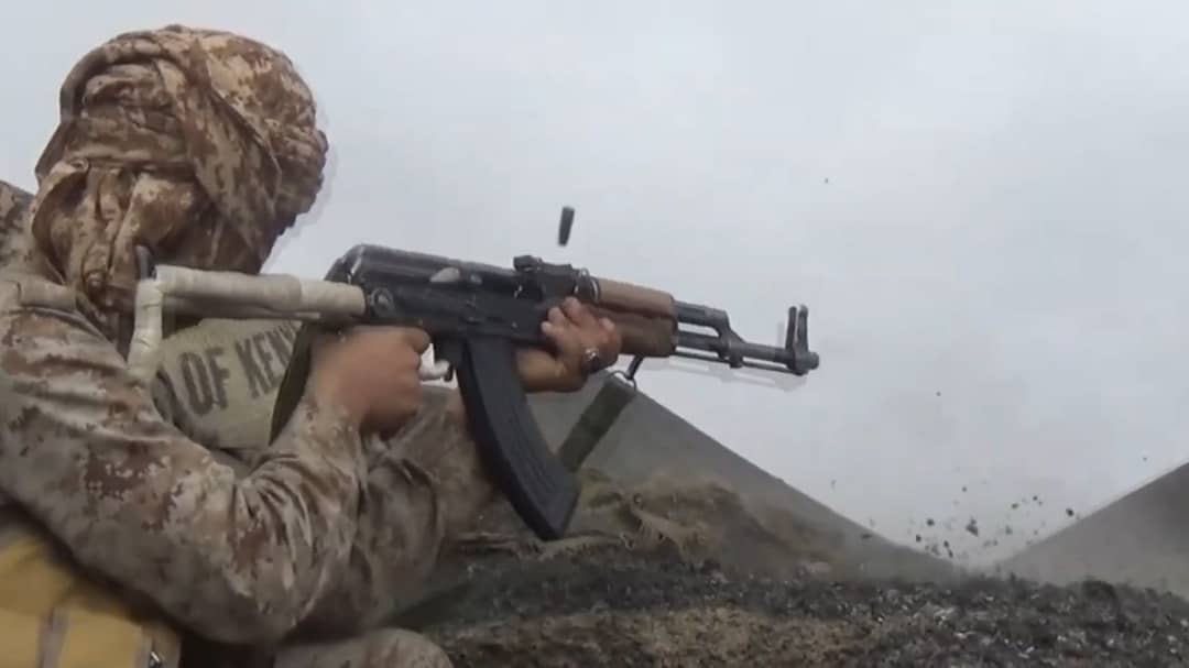 الجيش الوطني يشن هجوما واسعا على ميليشيا الحوثي في جبهة الكسارة
