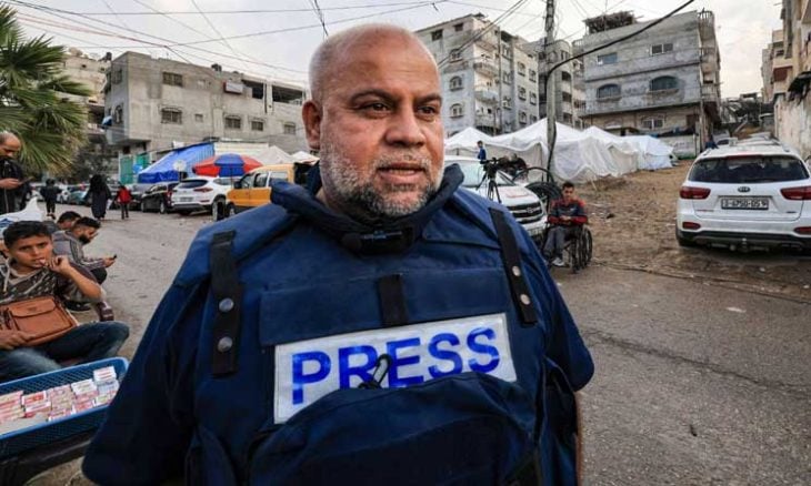 منح وائل الدحدوح جائزة حرية الصحافة المصرية لعام 2024