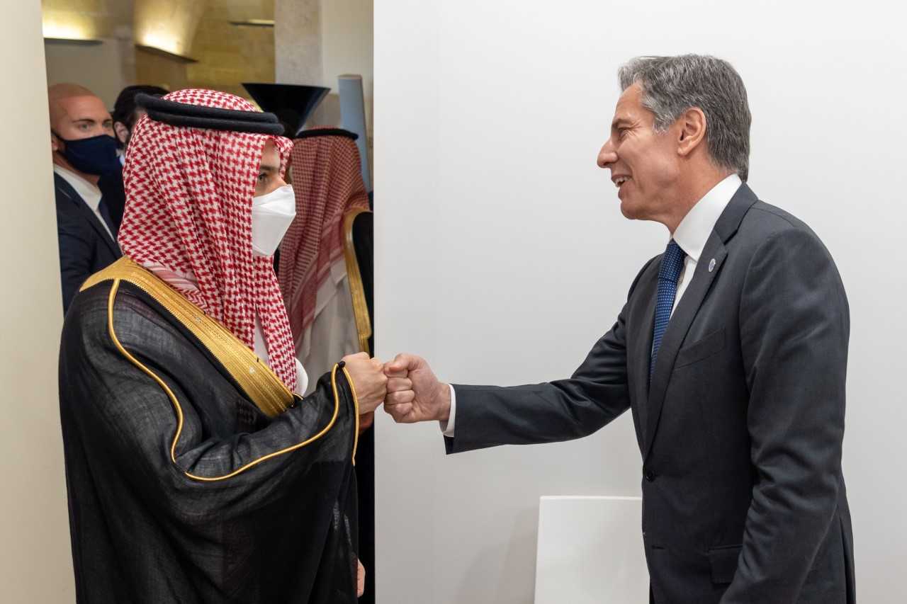   تطورات الوضع في اليمن محورنقاش خلال اتصال هاتفي بين بلينكن وبن فرحان