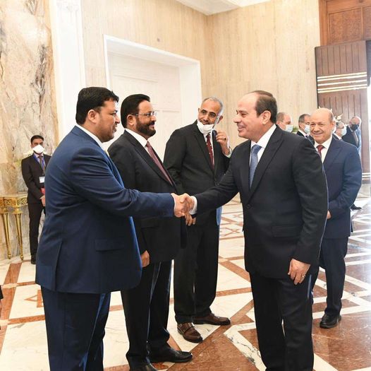 النائب عبدالله العليمي : مصر صمام امان العرب ومواقفها مع اليمن مشرفة 