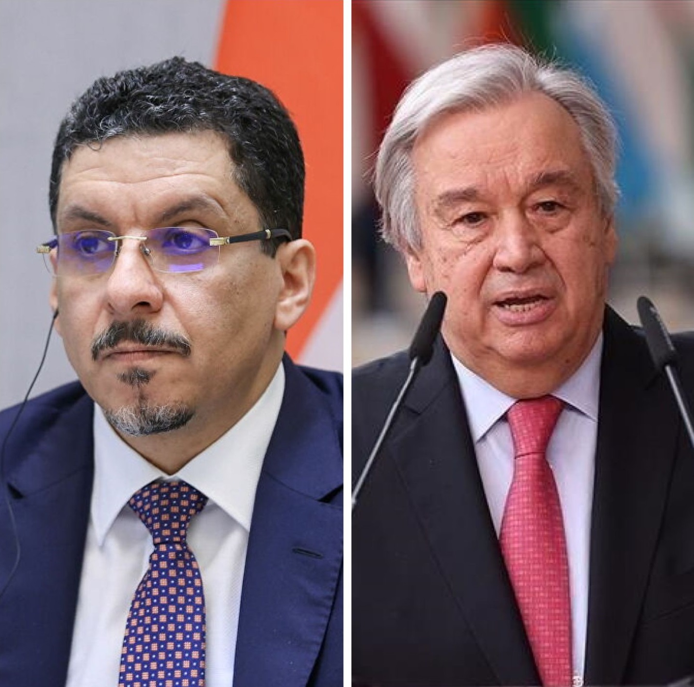 بن مبارك يهاتف غوتيريش ويطالبه بإنهاء حصار الحوثيين للعبدية