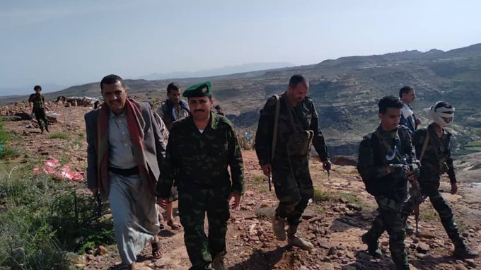 نجاة قائد عسكري من هجم حوثي بالضالع