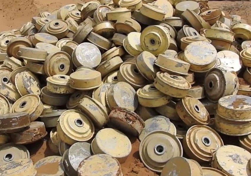 "مسام" ينتزع 873 لغماً خلال اسبوع زرعتها مليشيا الحوثي