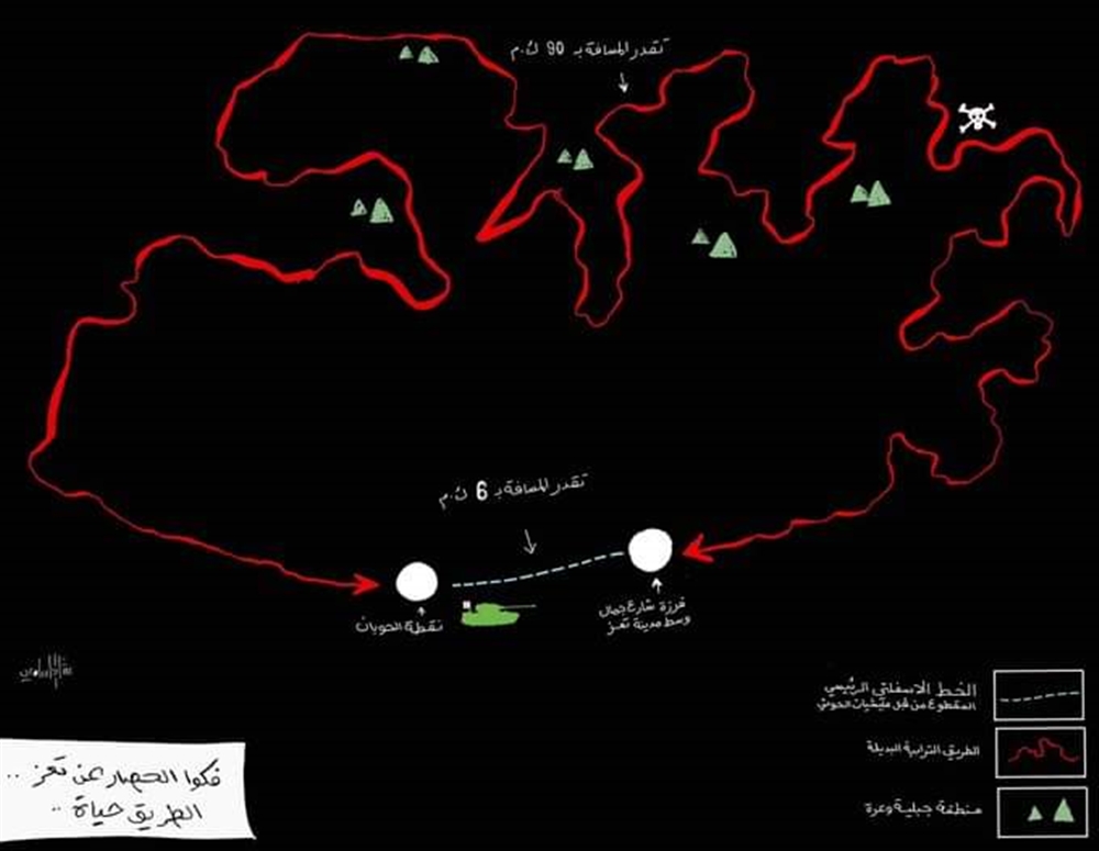 أحزاب تعز تطالب المبعوث الأممي بفتح جميع الطرق الرئيسية والمطار