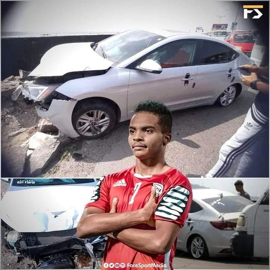  نجاة هداف بطولة غرب آسيا للناشئين من حادث مروري