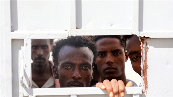 الهجرة الدولية تعلن أعاد 126 مهاجراً إثيوبياً من اليمن إلى بلادهم