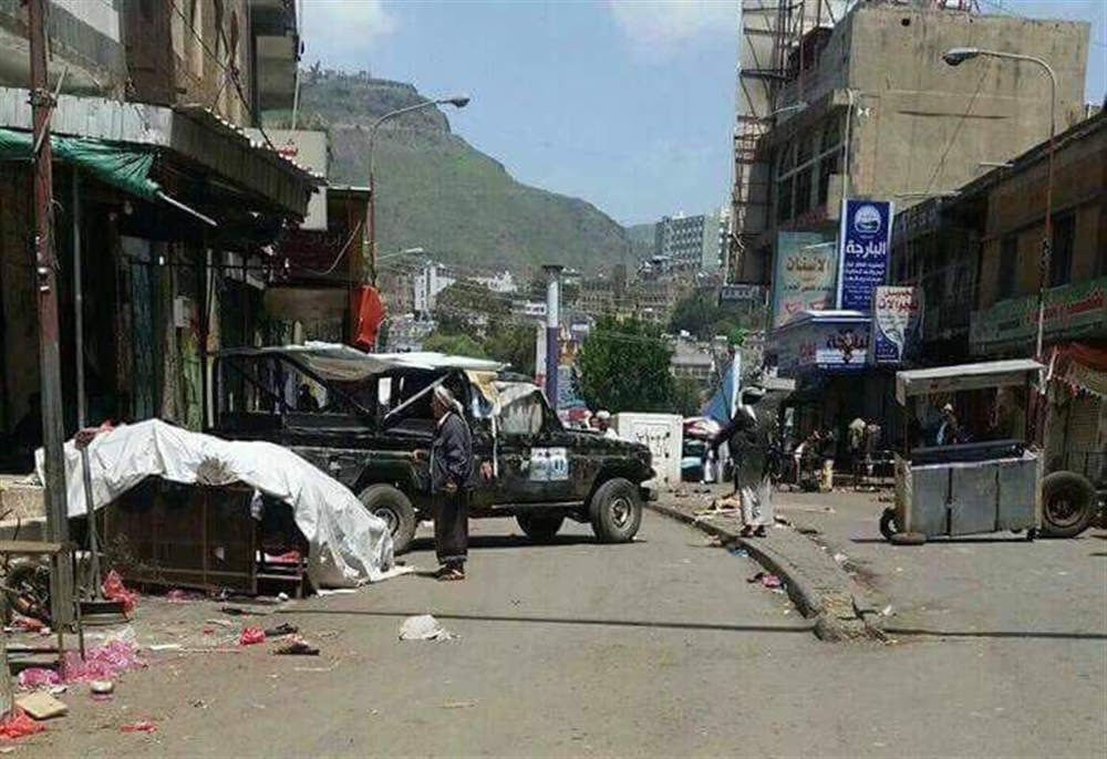 هجوم مسلح يستهدف قسم شرطة تابع للحوثيين بمحافظة عمران