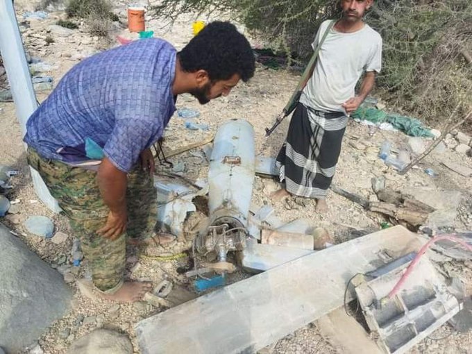 إسقاط طائرة مُسيّرة خوو ثية في أبين