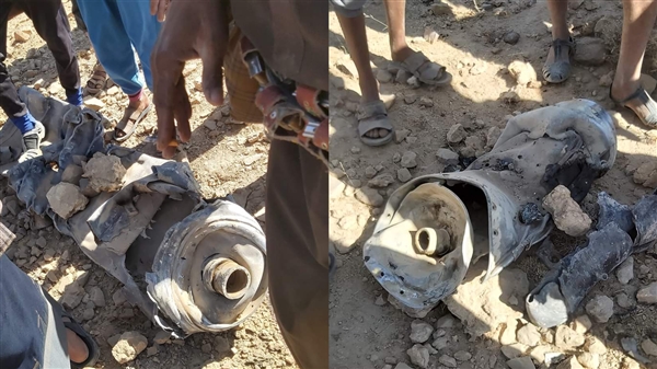 سقوط صاروخ خوثي شرقي ذمار عقب إطلاقه