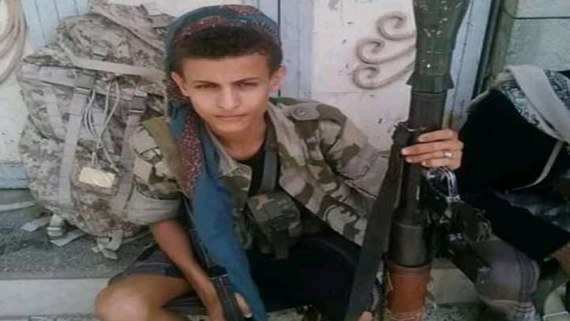 صورة تجمع غزوان المخلافي مع قيادي حو- ثي رفيع