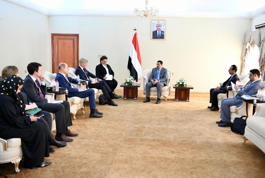 غروندبرغ يتعهد من عدن بتنفيذ كامل لبنود الهدنة الأممية
