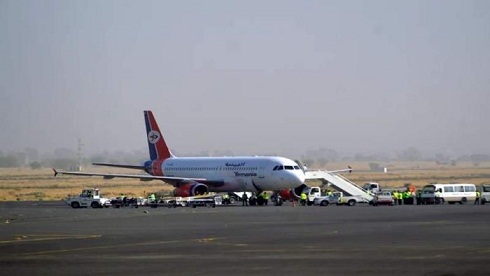  مغادرة 306 حجاج في أول رحلتي تفويج من مطار صنعاء 