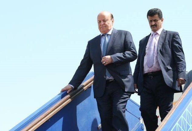 الرئيس هادي يعود إلى العاصمة السعودية الرياض