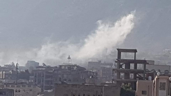 إصابة إطفال بينهم شقيقين جراء قصف خو..ثي في تعز 