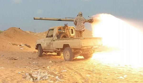 قتلى حوثيون في هجوم مدفعي للقوات الحكومية بحرض