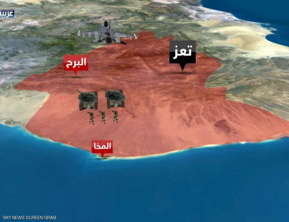 شاهد بالفيديو:مدفعية العمالقة تدك تحصينات وتجمعات المليشيا الحوثية في مثلث البرح غرب تعز
